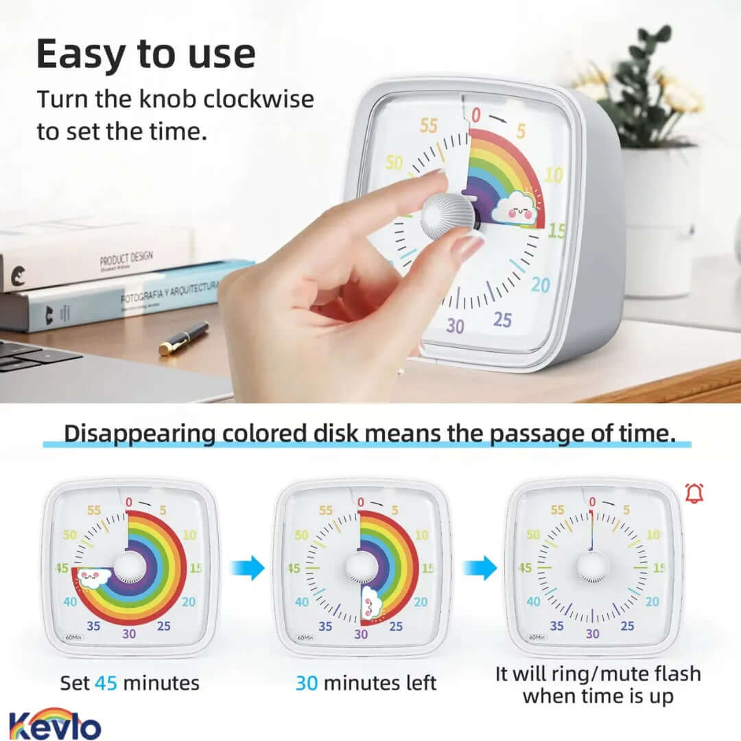 Focus Rainbow Visual Timer