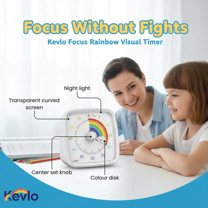 Focus Rainbow Visual Timer