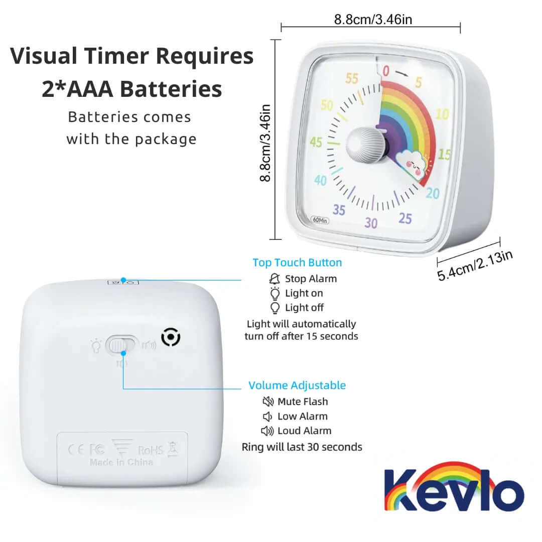 Focus Rainbow Visual Timer