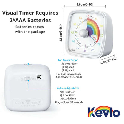 Focus Rainbow Visual Timer